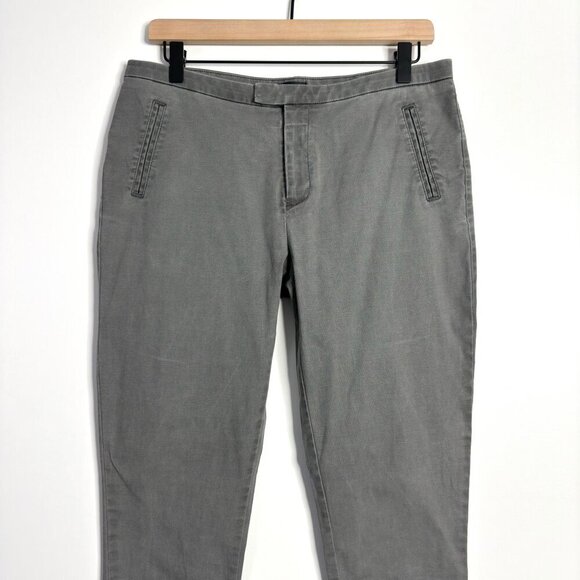 ATM Enzyme Wash Slim Pants Gray - Picture 2 of 7